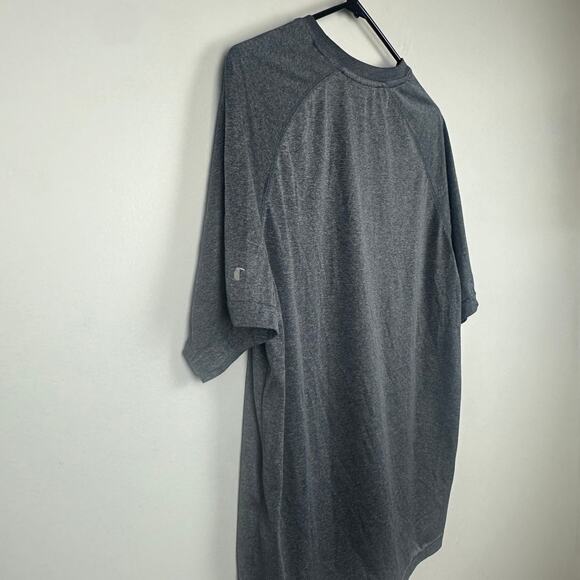 Champion Mens Georgia Bulldogs Logo College Crewneck Heather Grey T-Shirt Medium - Picture 5 of 11